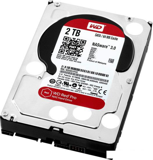 Жесткий диск WD Red Pro 2TB [WD2002FFSX]- фото3