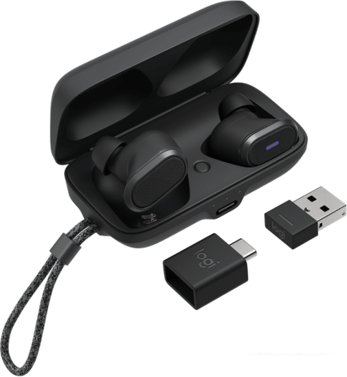 Наушники Logitech Zone True Wireless (графит)- фото3