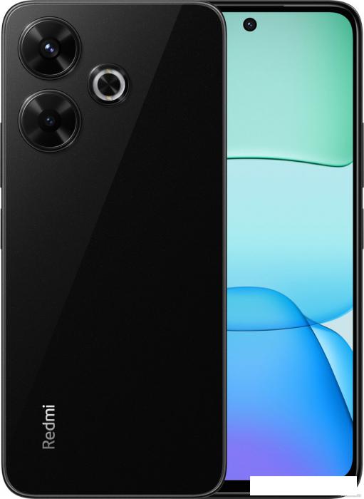 Смартфон Xiaomi Redmi 13 6GB/128GB с NFC международная версия (полуночный черный)- фото