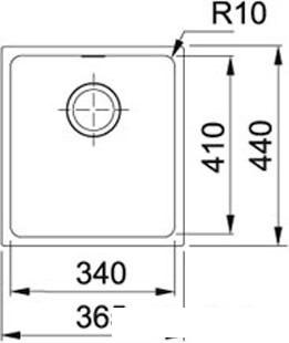 Кухонная мойка Franke Sirius SID 110-34 (кофе) [125.0443.351]- фото2