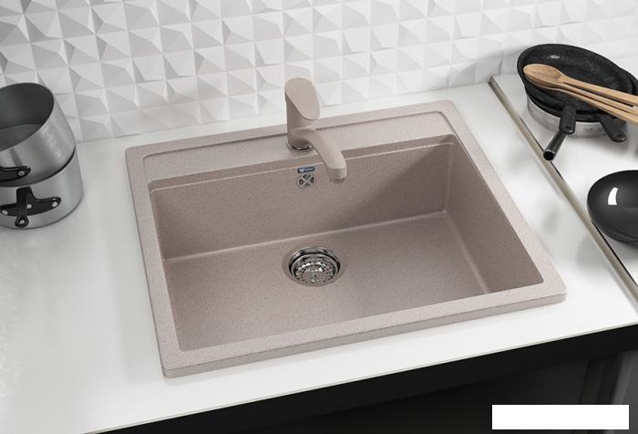 Кухонная мойка Ulgran U-104 (графитовый)- фото2