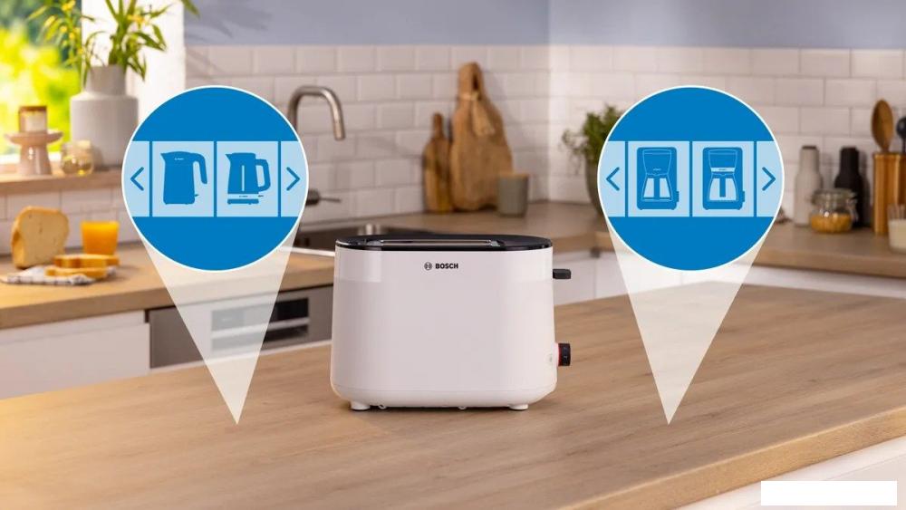 Тостер Bosch TAT2M121- фото2