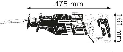 Сабельная пила Bosch GSA 1300 PCE Professional (060164E200)- фото2