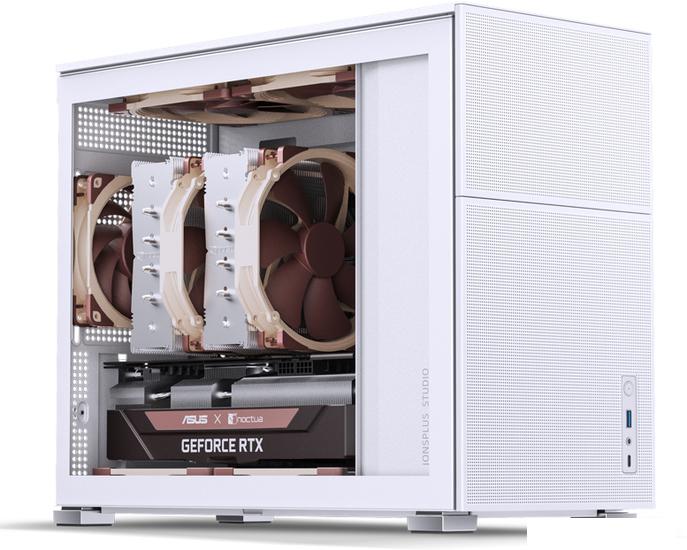 Корпус Jonsbo D31 Mesh (белый)- фото2