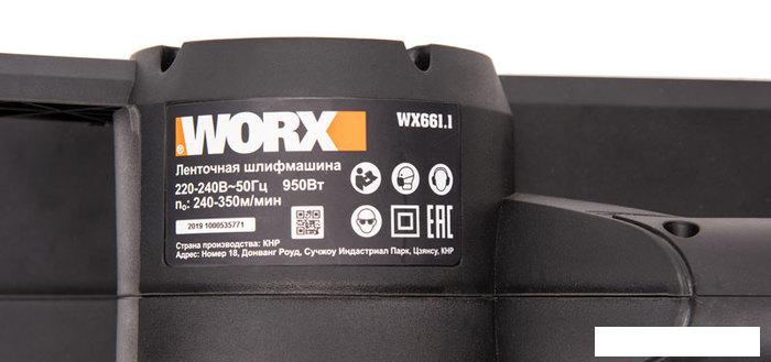Ленточная шлифмашина Worx WX661.1- фото4