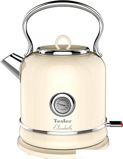 Электрочайник Tesler KT-1745 (бежевый)