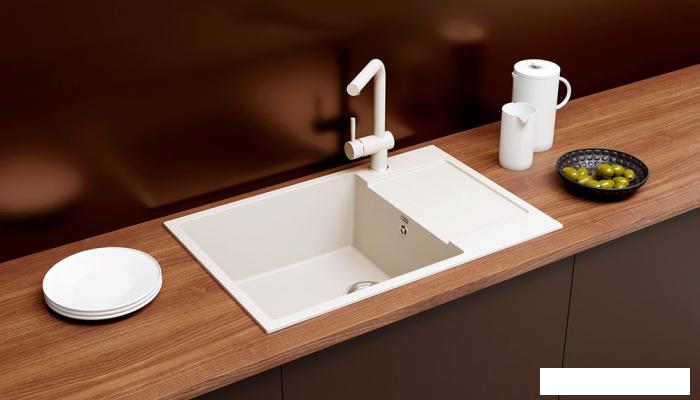 Кухонная мойка Ulgran U-602 (серый)- фото2