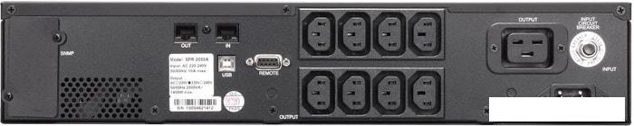 Источник бесперебойного питания Powercom Smart King Pro+ SPR-3000 LCD- фото3