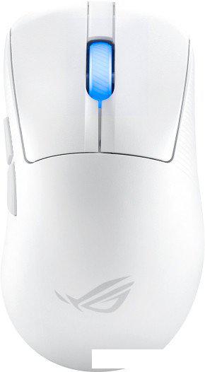 Игровая мышь ASUS ROG Keris II Ace Moonlight White- фото