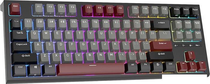 Клавиатура Royal Kludge RK-R87 RGB (черный, RK Blue)- фото3