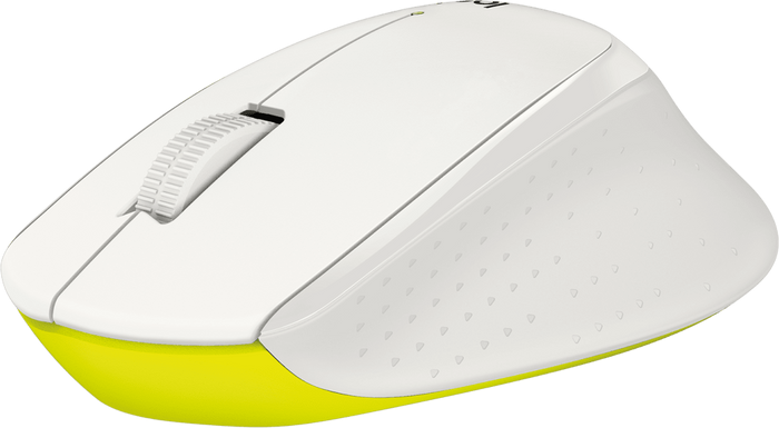 Мышь Logitech M330 Silent Plus (белый/желтый)- фото3