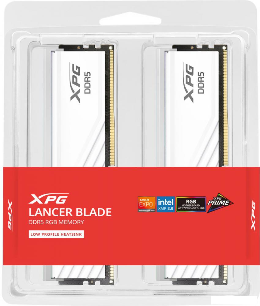Оперативная память ADATA XPG Lancer Blade RGB 2x16ГБ DDR5 6000 МГц AX5U6000C3416G-DTLABRWH- фото4