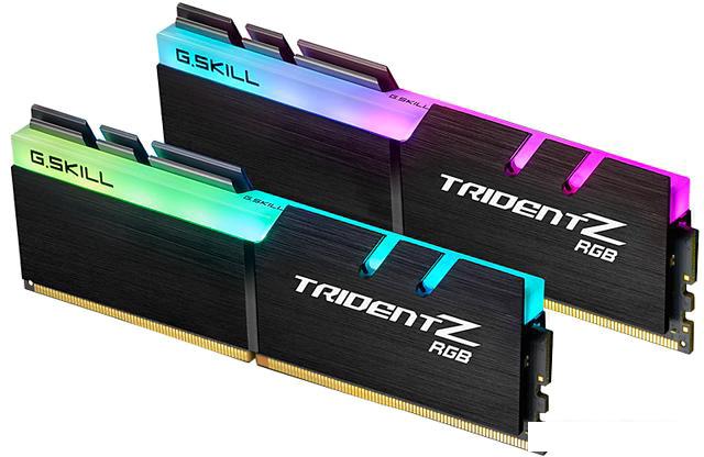 Оперативная память G.Skill Trident Z RGB 2x16GB DDR4 PC4-28800 F4-3600C16D-32GTZRC- фото