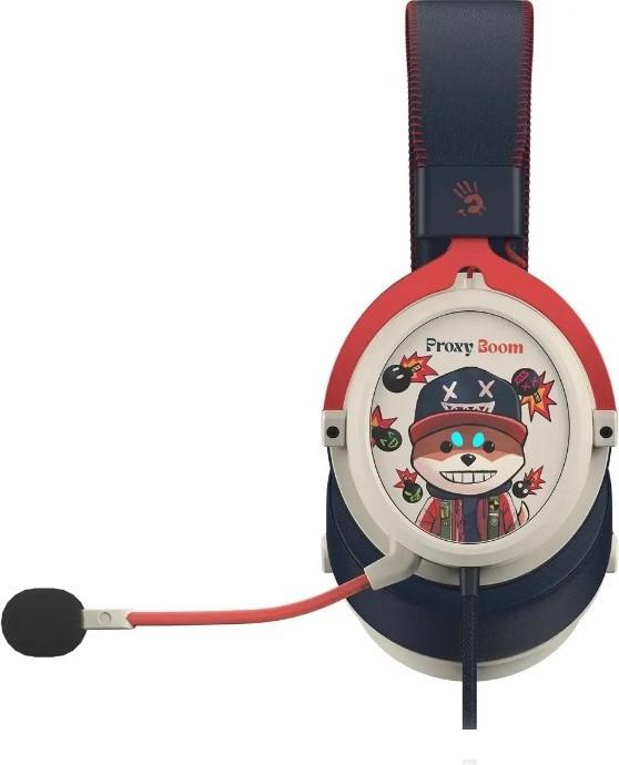 Наушники A4Tech Bloody M595 Proxy Boom (бежевый)- фото2