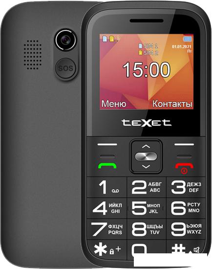 Мобильный телефон TeXet TM-B418 (черный)- фото