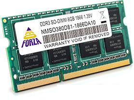 Оперативная память Neo Forza 8GB DDR3 SODIMM PC3-12800 NMSO380D81-1600DA10- фото2