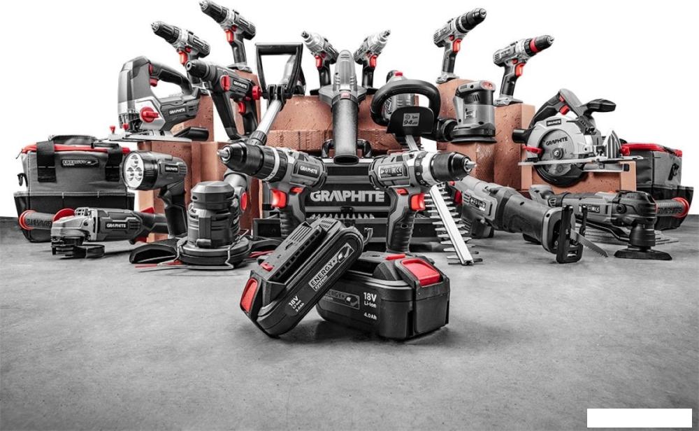Ударная дрель-шуруповерт GRAPHITE 58G020- фото3
