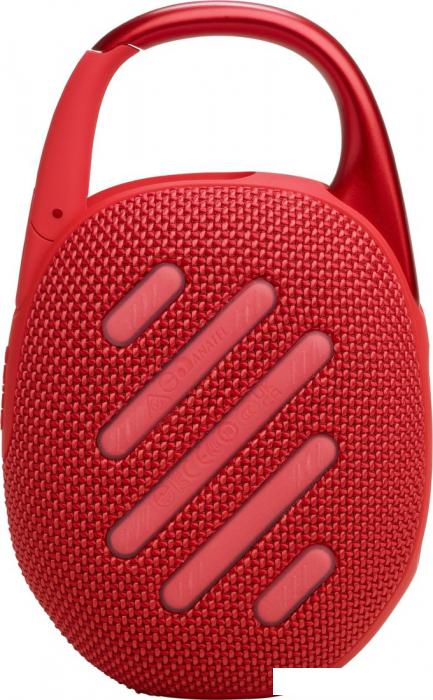 Беспроводная колонка JBL Clip 5 (красный)- фото3