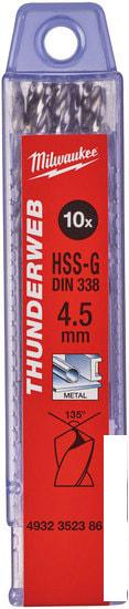 Набор оснастки Milwaukee 4932352386 (10 предметов)
