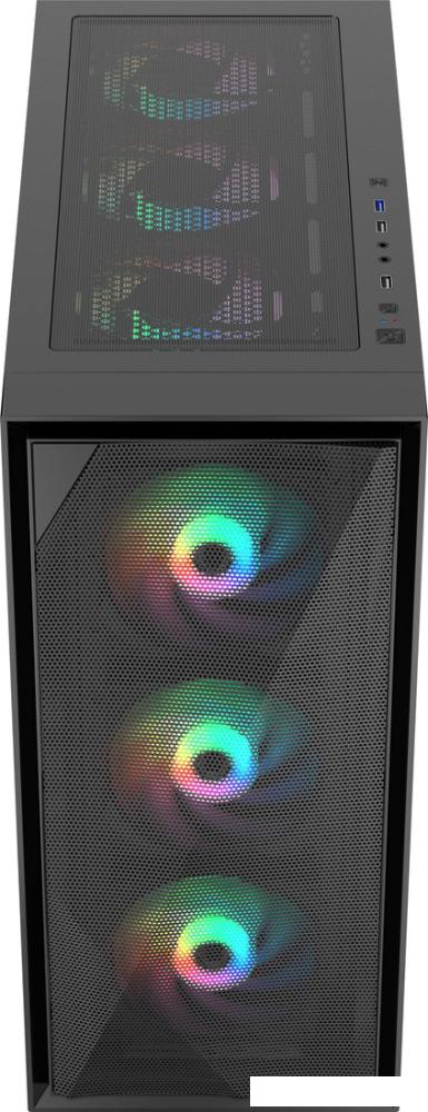 Корпус SuperPower i9 Mesh TG (черный)- фото2