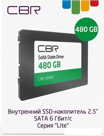 SSD CBR Lite 480GB SSD-480GB-2.5-LT22- фото3