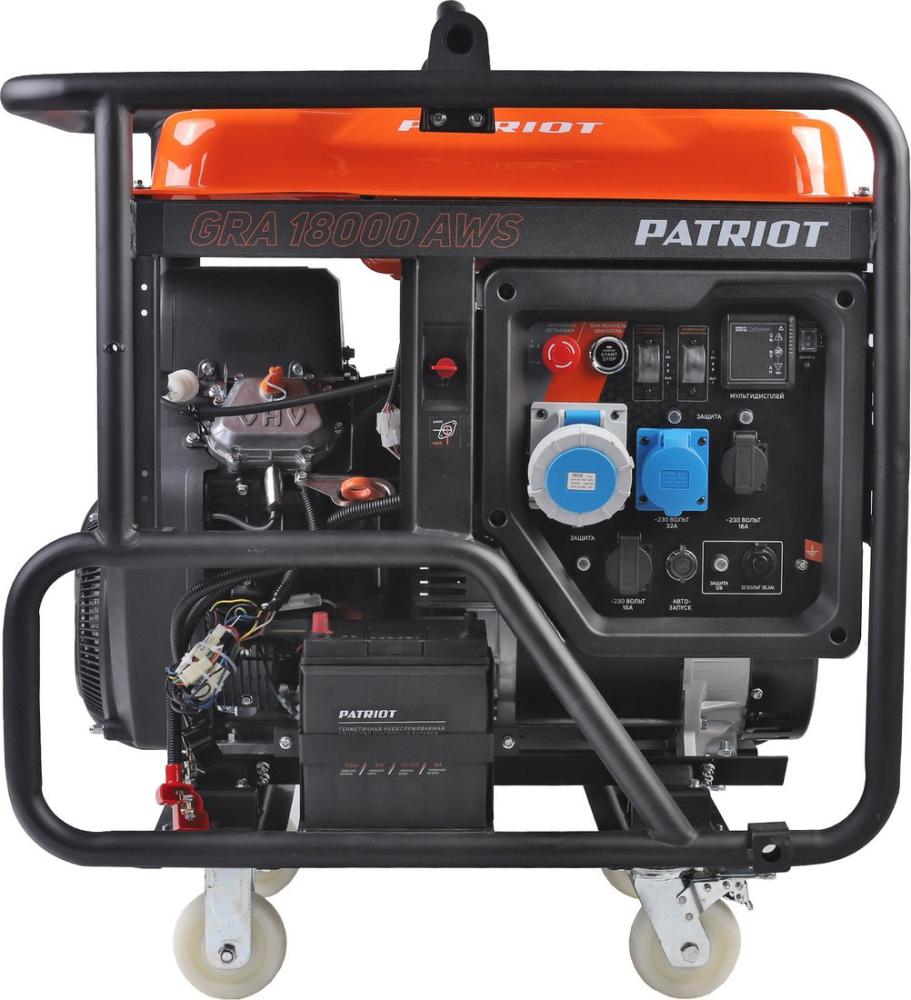 Бензиновый генератор Patriot GRA 18000 AWS- фото4