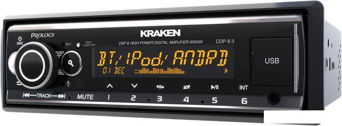 USB-магнитола Prology CDP-8.3 Kraken- фото4