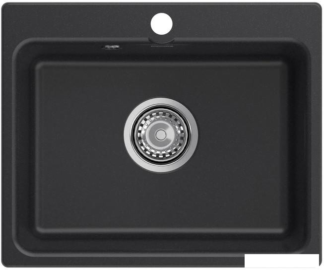 Кухонная мойка GranFest SMART 520 (черный)- фото