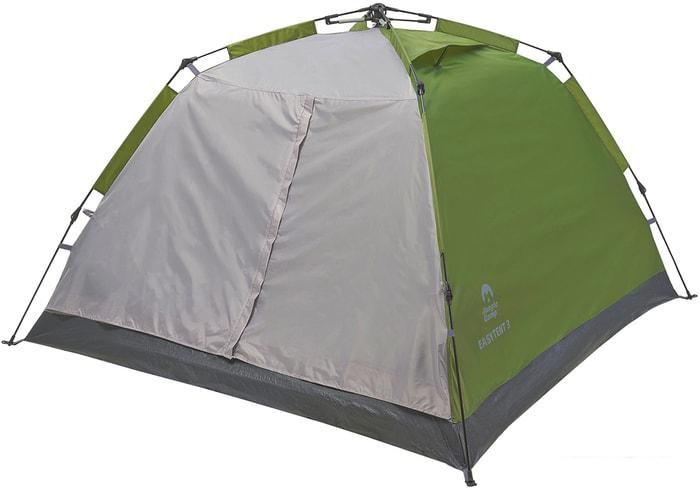 Треккинговая палатка Jungle Camp Easy Tent 2 (зеленый/серый)- фото4