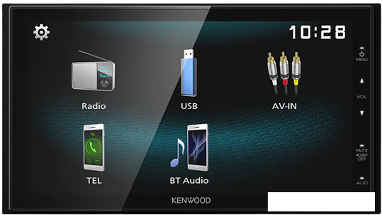USB-магнитола Kenwood DMX1025BT- фото