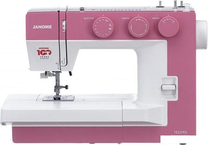 Электромеханическая швейная машина Janome 1522PG Anniversary Edition- фото