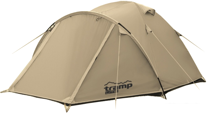 Треккинговая палатка TRAMP Lite Camp 3 (песочный)- фото