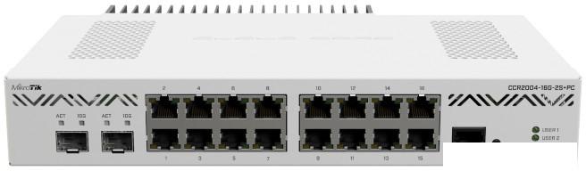 Маршрутизатор Mikrotik CCR2004-16G-2S+PC- фото