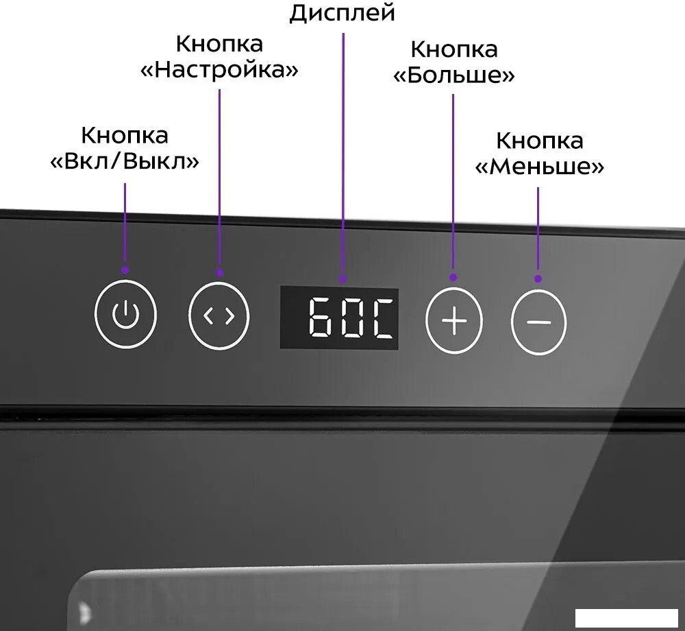 Сушилка для овощей и фруктов Kitfort KT-4941- фото3