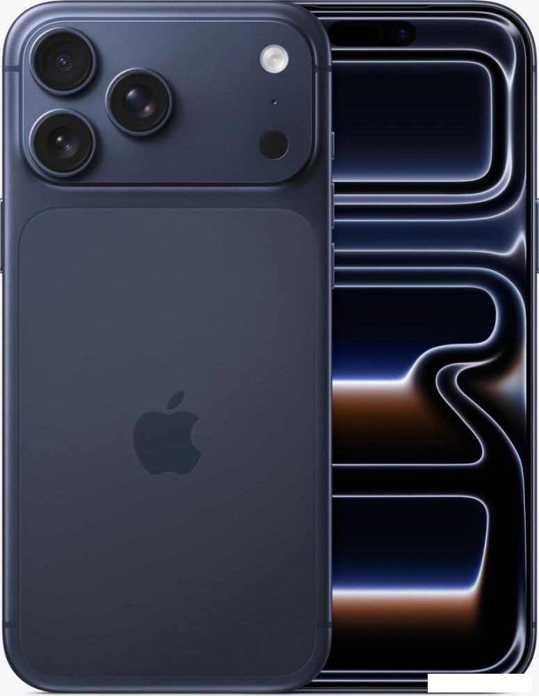 Телефон Apple iPhone 17 Pro Max 1TB (глубокий синий)