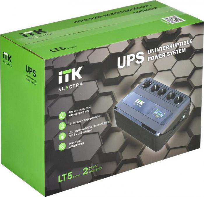 Источник бесперебойного питания ITK ELT5-1000VA-1-001- фото4