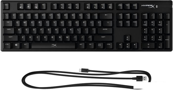 Клавиатура HyperX Alloy Origins (HyperX Red, нет кириллицы)- фото2