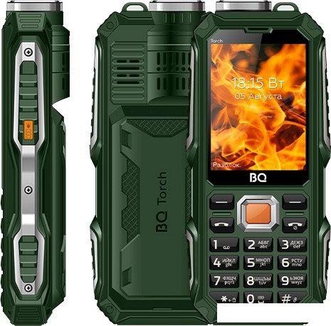 Телефон BQ BQ-2835 Torch (зеленый)- фото2