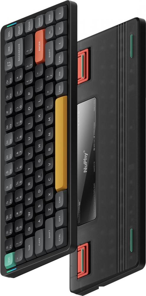 Клавиатура NuPhy Air75 V2 Basalt Black (NuPhy Low Profile Cowberry, нет кириллицы)- фото3