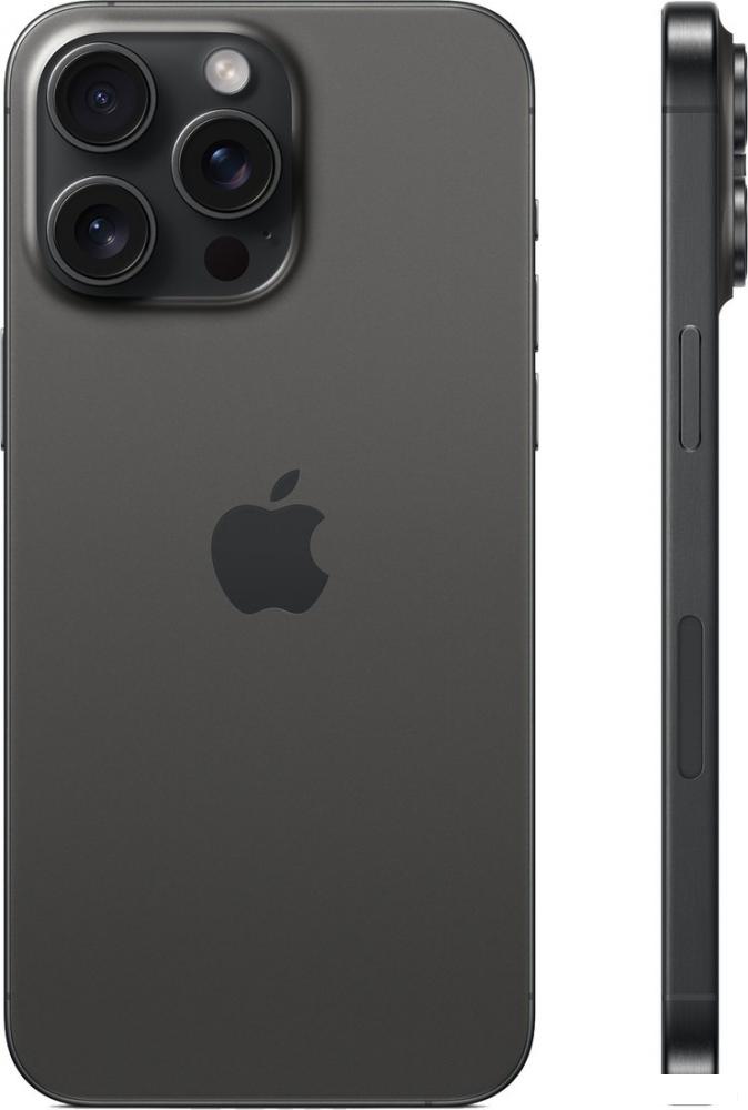 Смартфон Apple iPhone 15 Pro Max Dual SIM 1TB (черный титан)- фото2