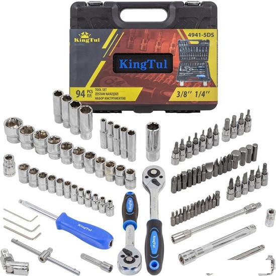 Универсальный набор инструментов KingTul KT-4941-5DS-м (94 предмета)- фото3