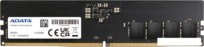 Оперативная память A-Data 32ГБ DDR5 4800 МГц AD5U480032G-S- фото