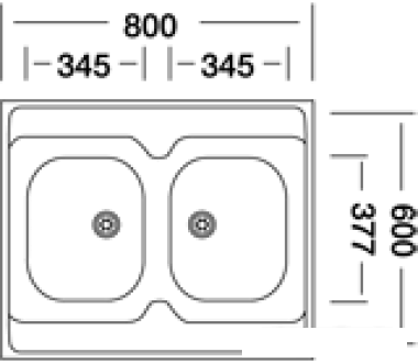 Кухонная мойка Kromevye N 232- фото2