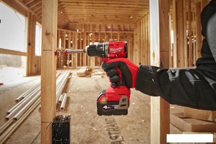 Ударная дрель-шуруповерт Milwaukee M18 M18BLPDRC-0 4933492820 (без АКБ)- фото3