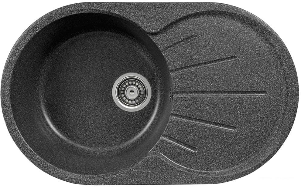 Кухонная мойка Gerhans A02 (графит)
