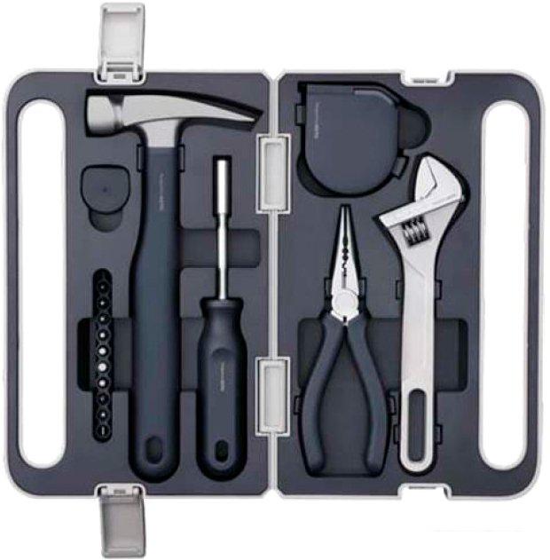 Набор домашнего мастера HOTO Hand Tool Set QWSGJ002 (15 предметов)- фото