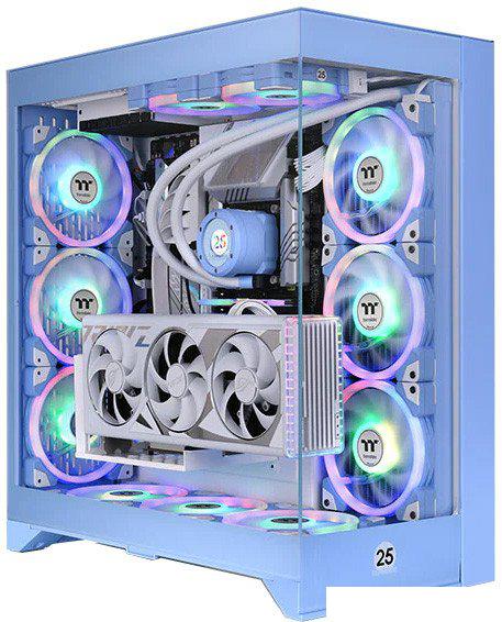 Корпус Thermaltake CTE E660 MX Hydrangea Blue CA-1Y3-00MFWN-01- фото