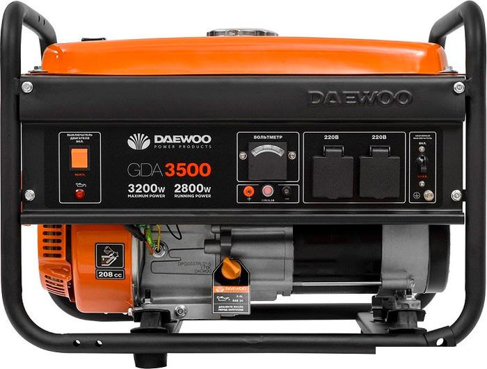 Бензиновый генератор Daewoo Power GDA 3500- фото2