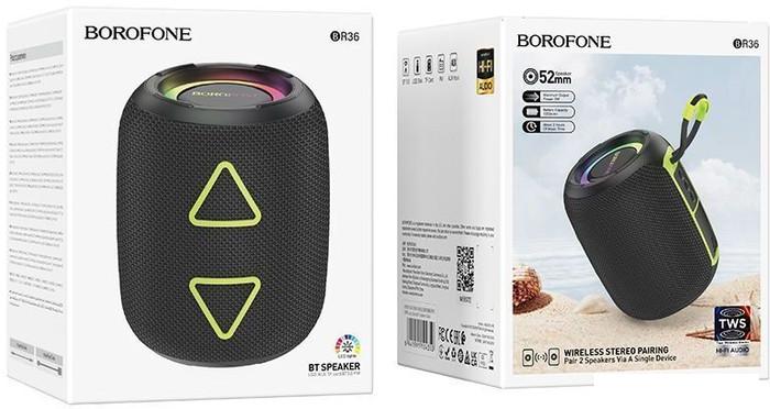 Беспроводная колонка Borofone BR36 (черный)- фото4