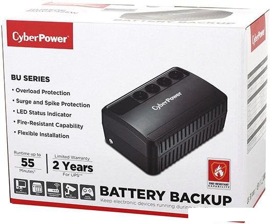 Источник бесперебойного питания CyberPower BU850E- фото3